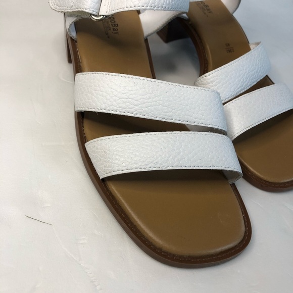 Montego Bay club white strappy sandal Size 7.5 - Picture 5 of 10